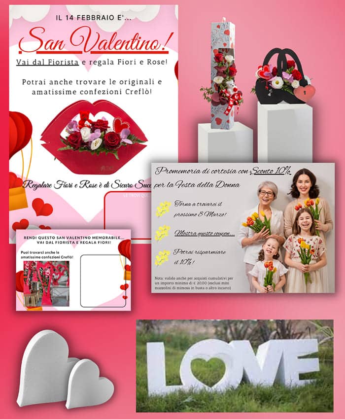 Pacchetto marketing plus San Valentino 2023 by Creflo