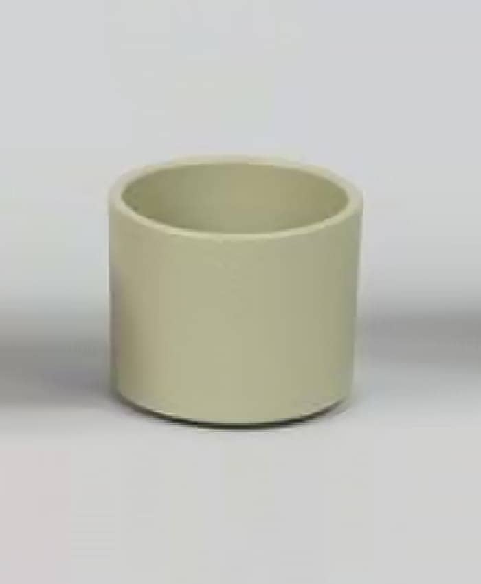 Immagine e commerce Porta vaso in ceramica decorato per piante diametro 10 cm-Verde Salvia
