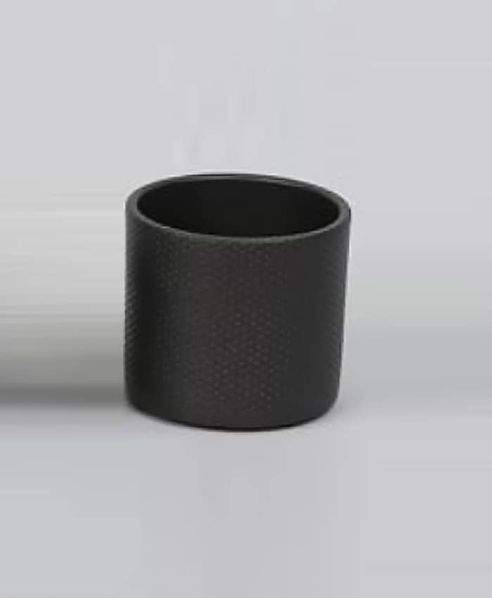 Immagine e commerce Porta vaso in ceramica decorato per orchidea cm-Antracite