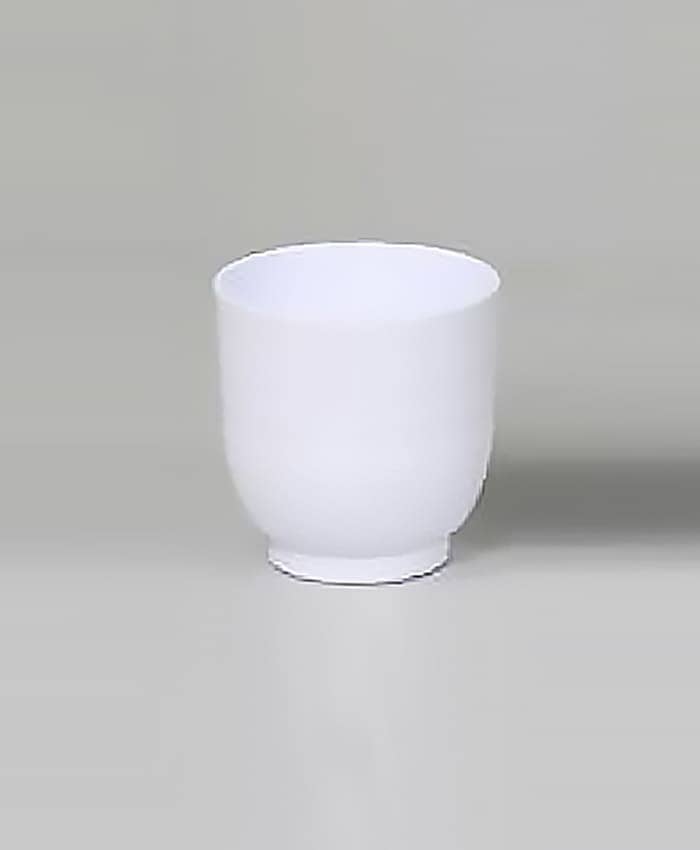 Immagine e commerce Porta vaso in ceramica per orchidea con piedino-Bianco