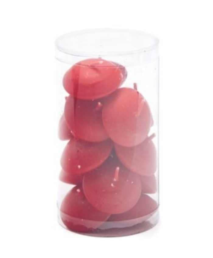 Immagine e commerce Candela Galleggiante diametro 4 cm Confezione 15 pezzi - Rosso