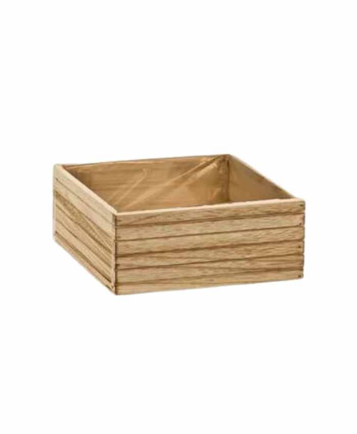 Immagine-e-commerce-CASSETTA NATURALE IN LEGNO QUADRATA BASSA 27X27 H 11 CM