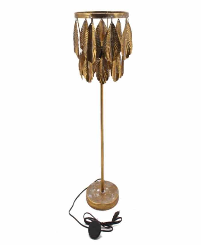 lampada-art-deco-con-decorazione-foglie-pendenti-alta-160-cm