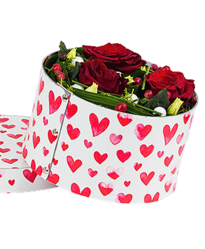 Flowerbox Creflo con cuori