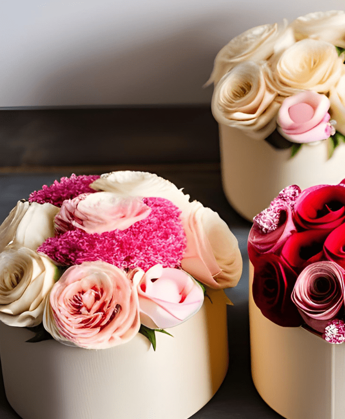 Idea esposizione flowerbox Creflò su legno