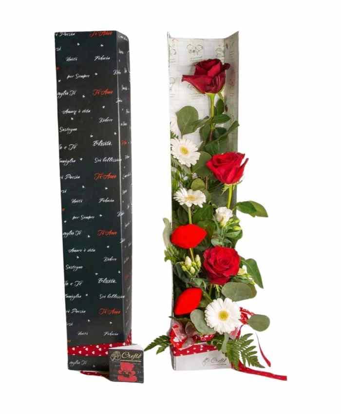 Pacchetto Elegant Rose 24 pezzi assortiti per 3-5 rose - immagine 2
