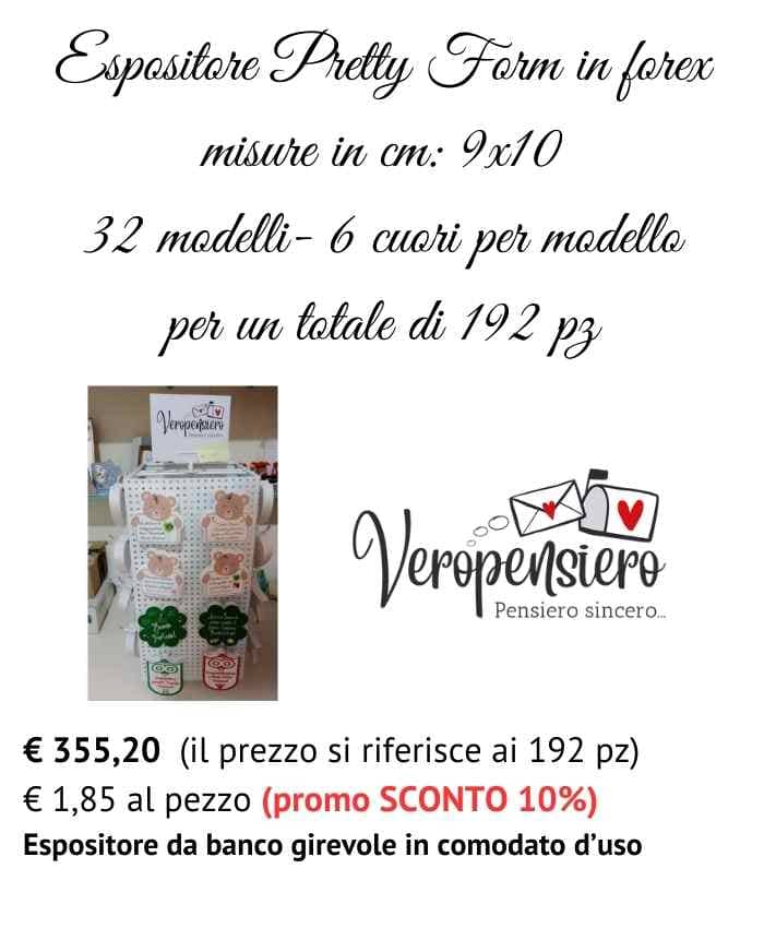 Cuoricino in forex con dedica romantica Love cm 10 h9 by Veropensiero - immagine 13