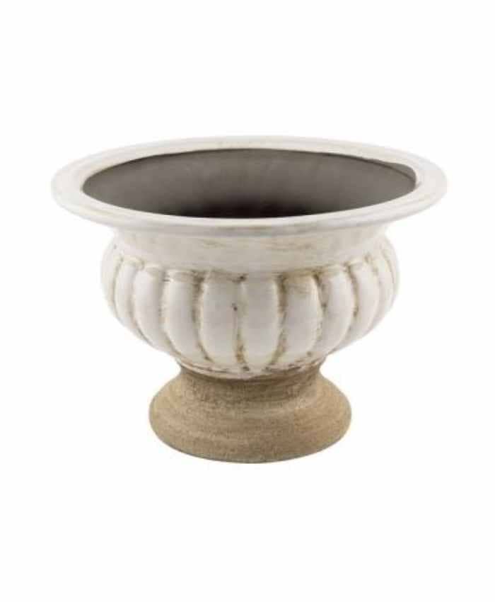 Immagine e commerce Coppa Romana Bassa in cemento rivestita ceramica diametro 23 alta 15 cm