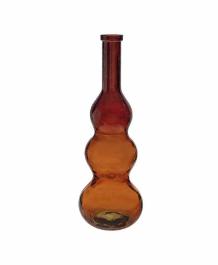 Immagine-e-commerce-Vaso vetro alto colorato dalla forma sinuosa diametro 26 alto 45 cm