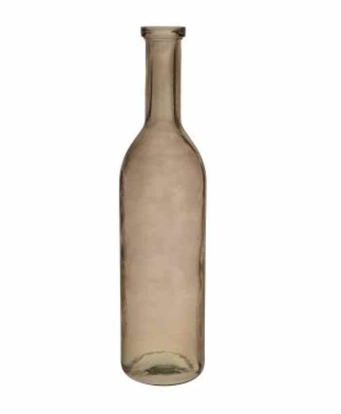 Immagine-e-commerce-Vaso in vetro alto  colorato a forma di bottiglia diametro 18 alto 75 cm