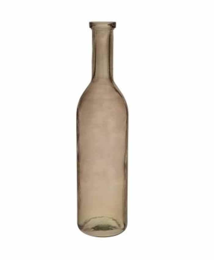 Immagine-e-commerce-Vaso in vetro alto  colorato a forma di bottiglia diametro 14 alto 50 cm