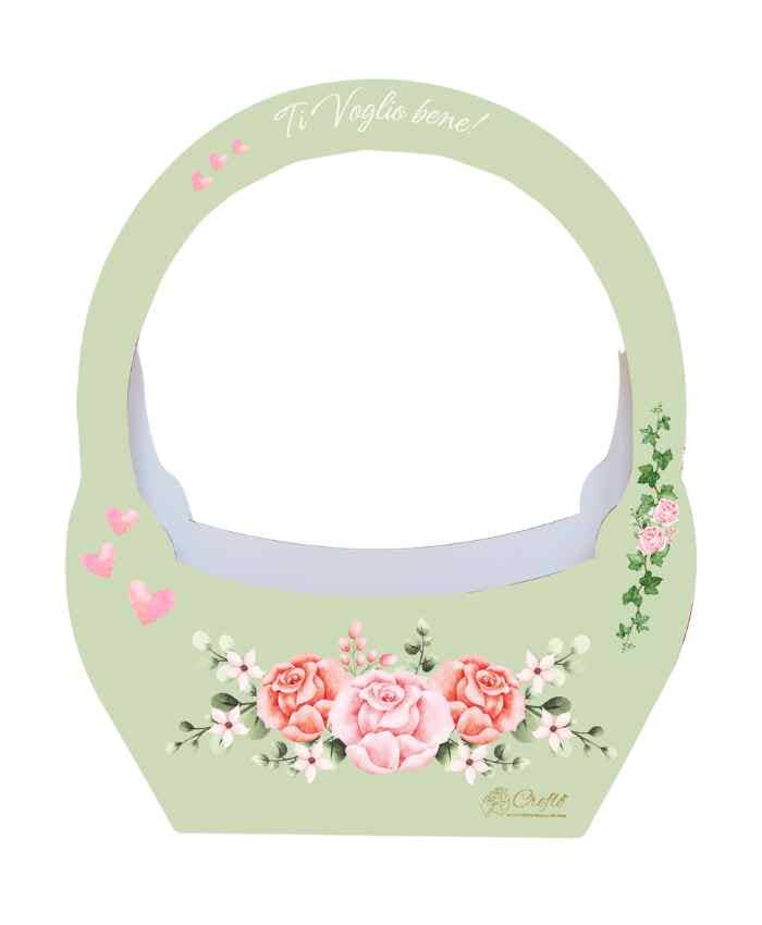 Pacchetto 10 Flowers bags Fiori e Parole 5 modelli 2 fantasie - immagine 2