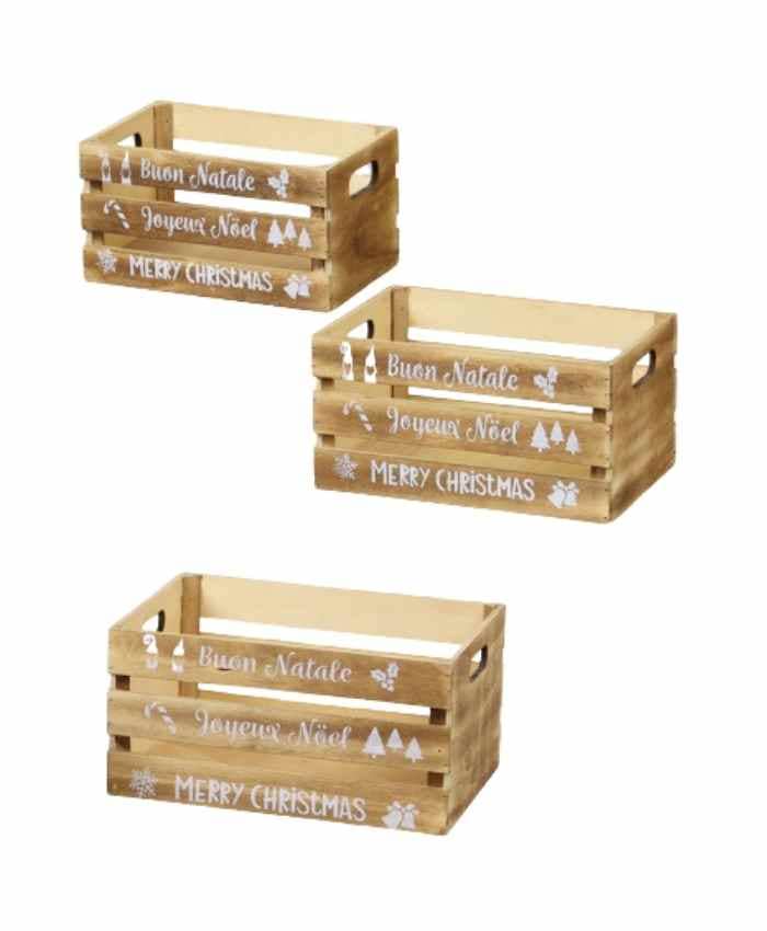Cesti-confezionamento-Set-3-cassette-legno-Naturale-scritta-BUON-NATALE-cm-Gr-36x26-h-18-Md-38x20-h16-Picc-26x16