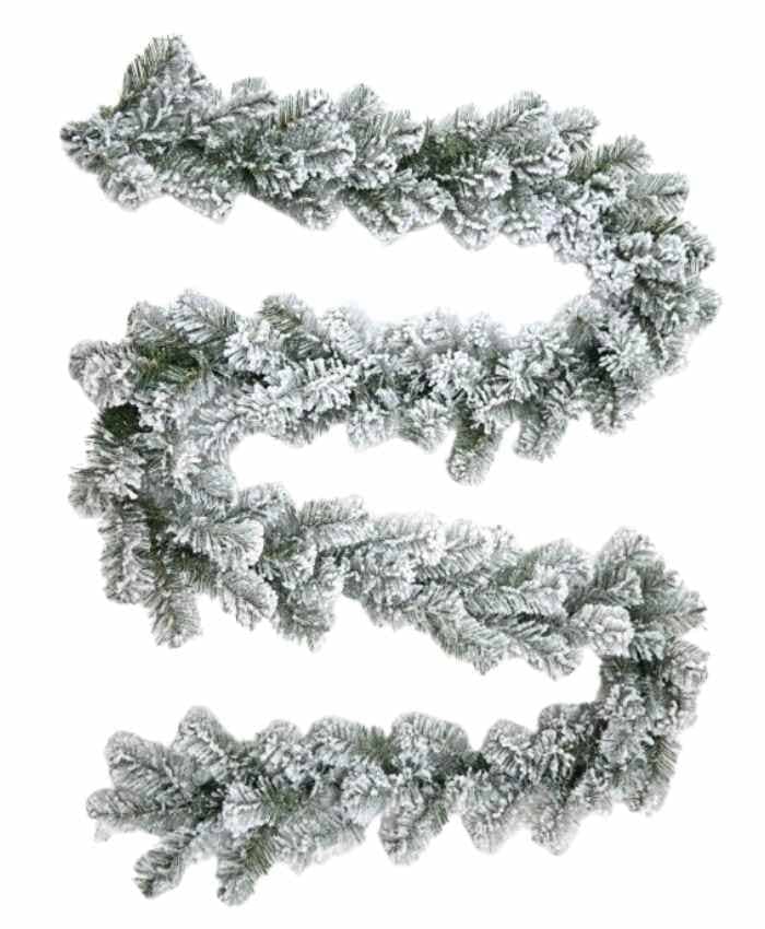 Immagine-e-commerce-Festone pino Canadese innevato diametro 18 h 270 cm
