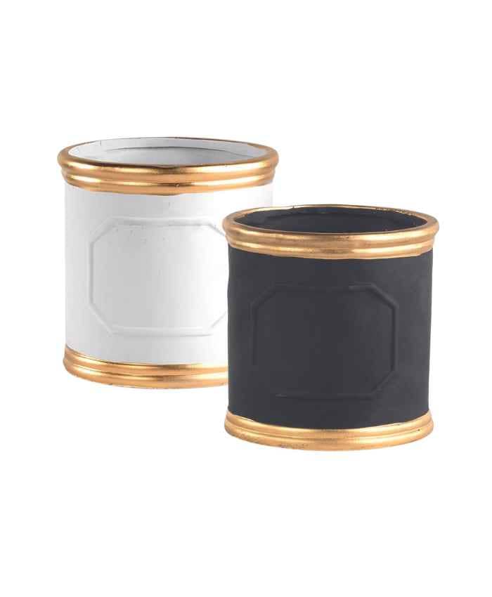vaso-in-ceramica-orchidea-diametro-14-colori-nero-e-bianco-rifiniture-oro