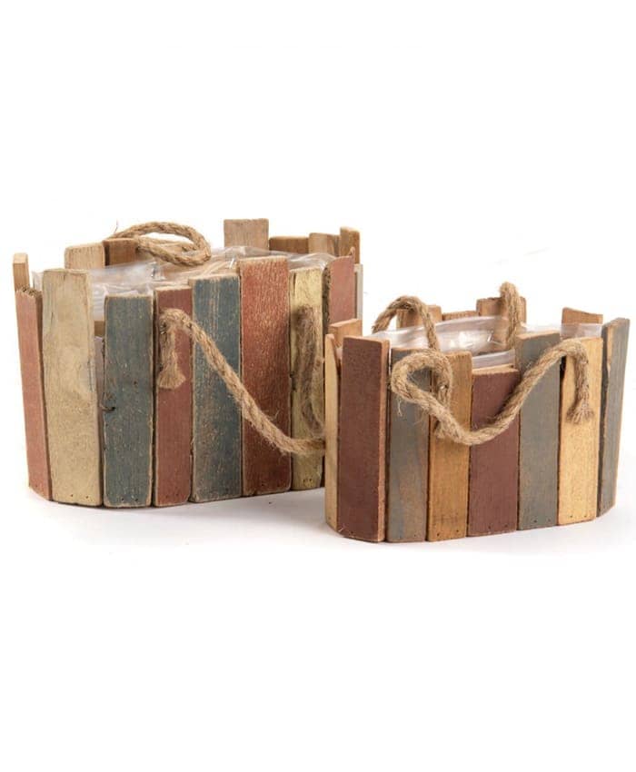 Immagine-e-commerce-Serie 2 borsine in legno forma ovale listelli colorati cm 22 e 26