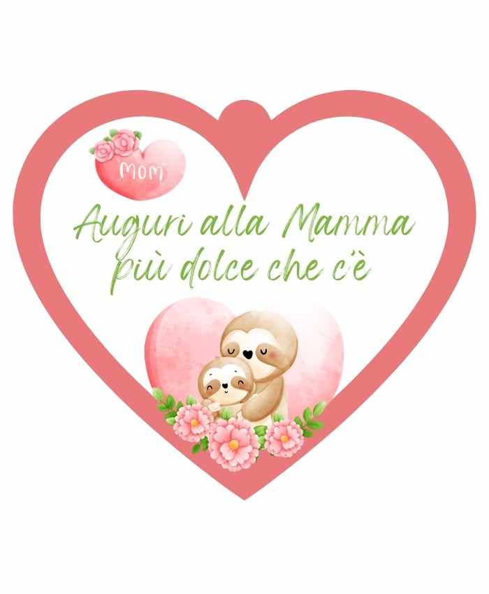 Immagine e commerce Cuoricino in forex con dedica mamma "mamma dolce"