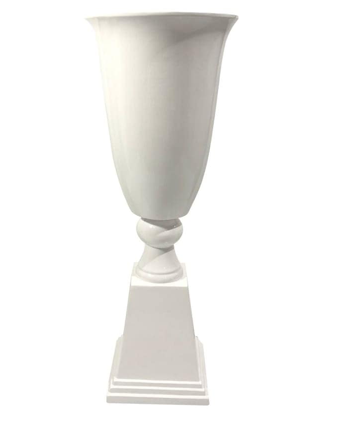 Coppa-vetroresina-bianca-base-forma-piramide-tronca-per-addobbi-matrimonio-cm-40-h10