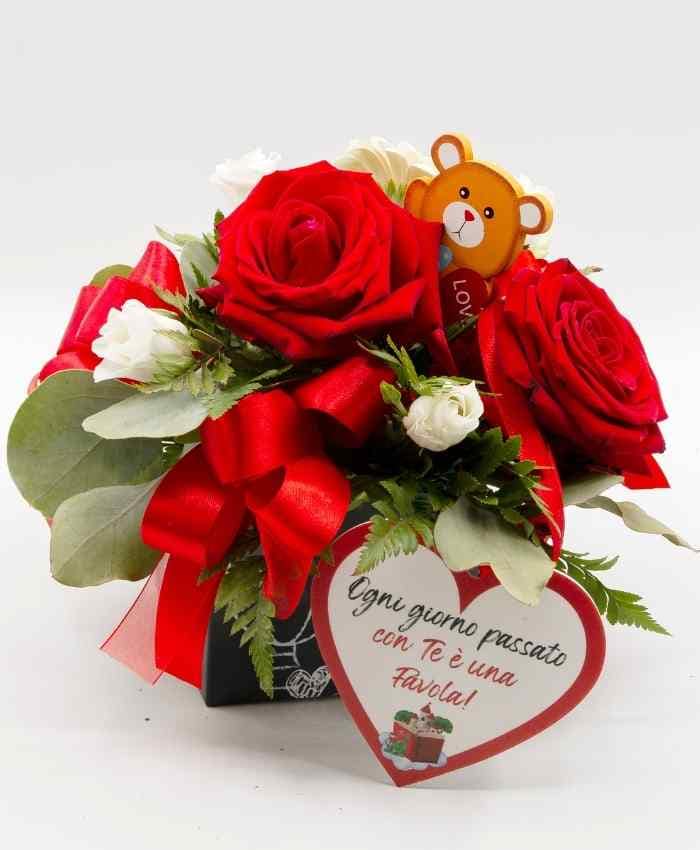 Sushi Flower box con base decorativa e shopper 24x24 - immagine 9