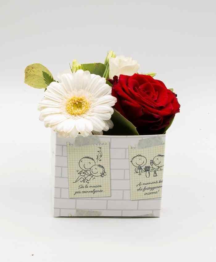 Sushi Flower box con base decorativa e shopper 24x24 - immagine 11