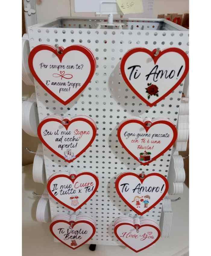 Cuoricino in forex Fata con dedica fiaba cm 10 h9 by Veropensiero - immagine 3