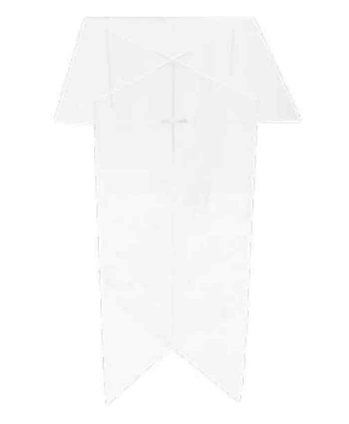 Immagine e commerce Alzata quadrata componibile in plexiglas trasparente 5 mm di spessore cm 30x30 h60