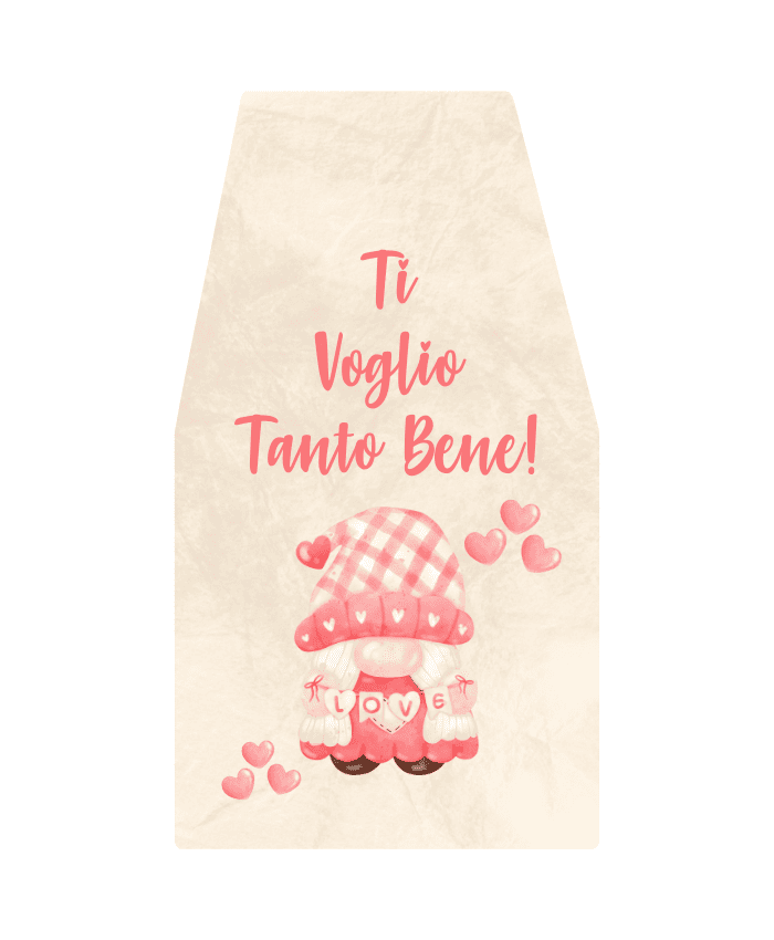 Immagine e commerce Targhetta in forex con dedica ti voglio bene che cm 9x4.8