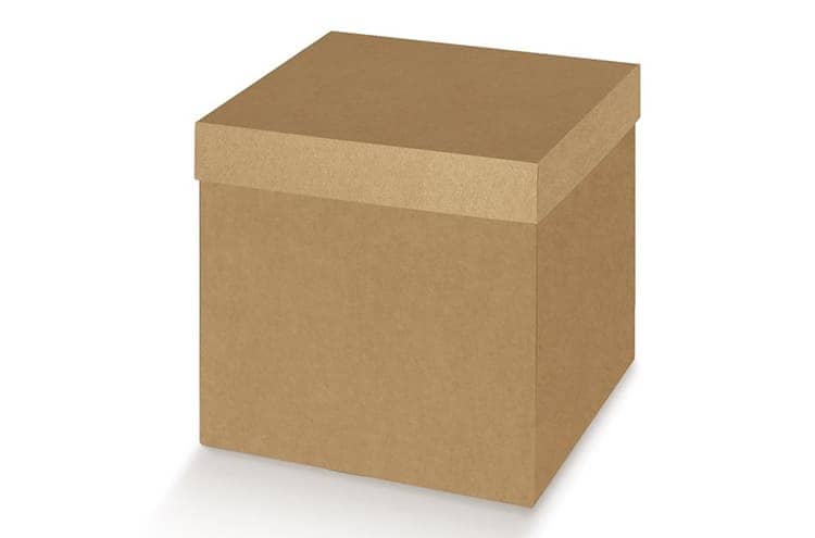 Immagine e commerce Scatola per cesti natalizi in cartoncino licsio cm 31x31 h31