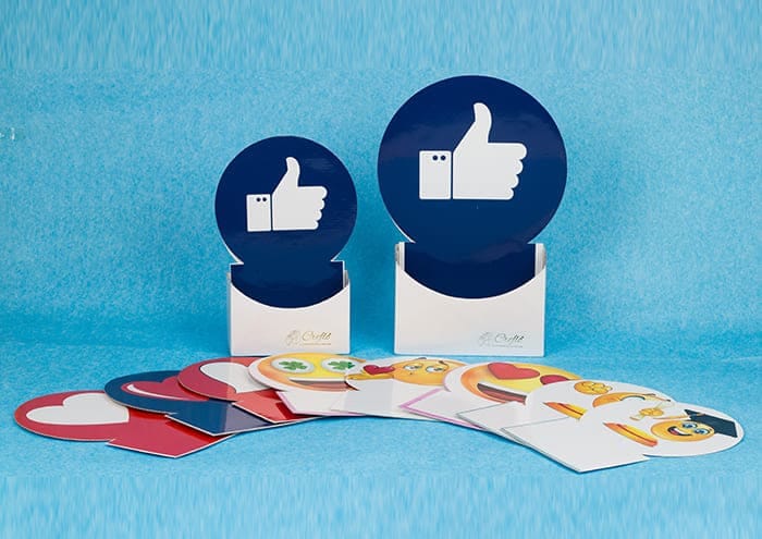 Scatole personalizzate con sticker Emojiflò ok