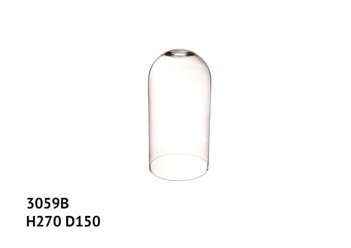 Campana vetro alta 27 cm