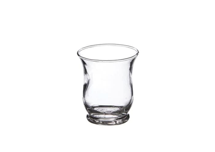 Immagine e commerce Vaso in vetro svasato huricane alto 11 cm