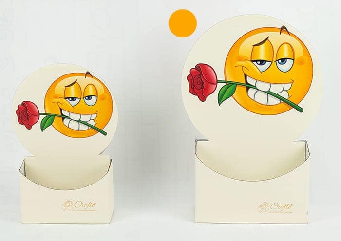 Immagine e-commerce Scatole personalizzate con sticker Emojiflò Caliente medie