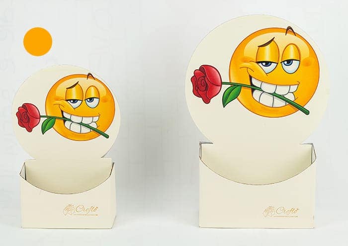 Immagine e-commerce Scatole personalizzate con sticker Emojiflò Caliente piccolo