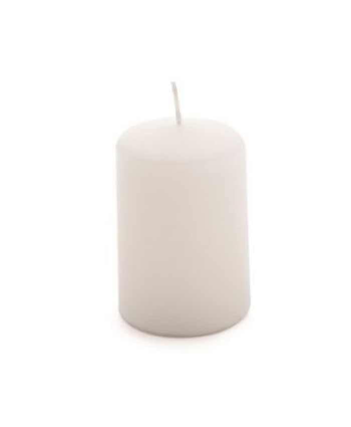 Immagine e commerce Candela Moccolo antigoccia in cera diametro 6 alta 9 cm confezione 16 pz - Bianco