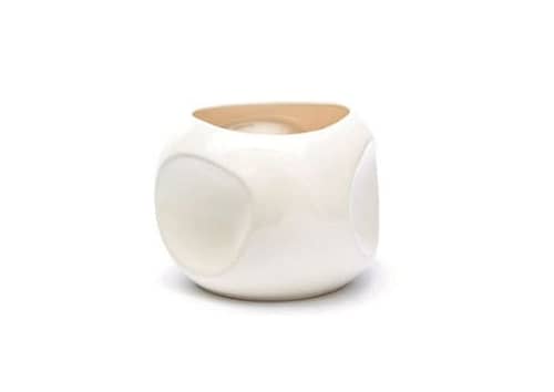 immagine e-commerce Vaso-in-ceramica-forma-sferica-irregolare-per-piante-vaso-12-cm-avorio
