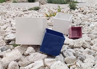 Ingrosso Vasi Ceramica Smaltata