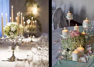 Candele per matrimonio lanterne centrotavola