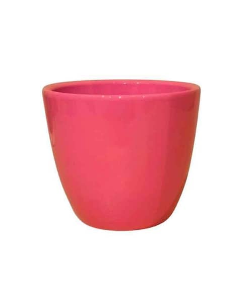 Immagine e commerce Portavaso in ceramica per piante vaso 9 diametro 10 alto 9 cm-Rosa