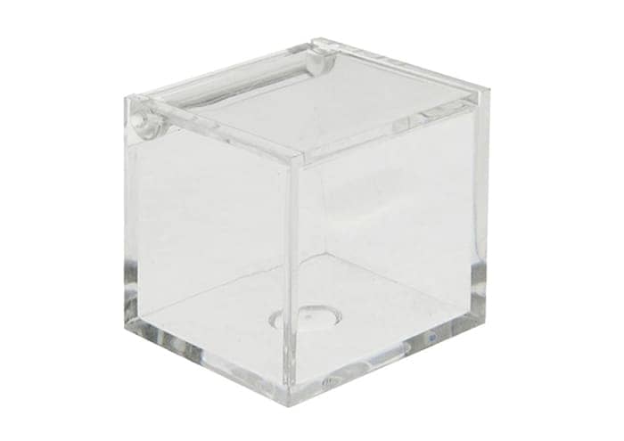 Immagine e commerce Cubo in plexiglass con tappo apribile lato 6 cm