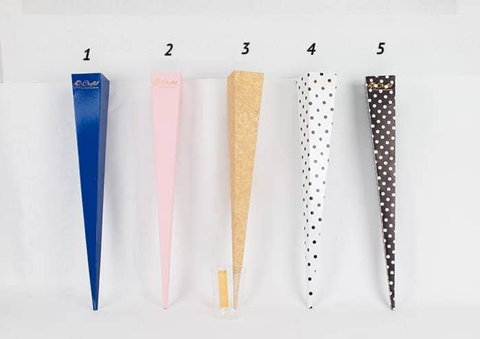 Immagine e-commerce Everyday-Queen scatola regalo per scettro di fiori cm 50 mix colori