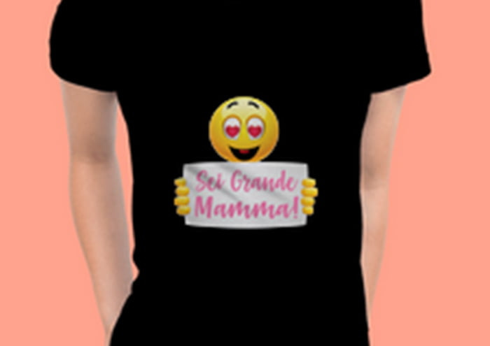 Magliette con emoticon online