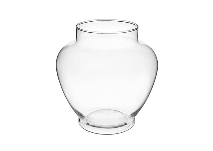 Immagine e commerce Vaso vetro riciclato cm 19 per terrario piante