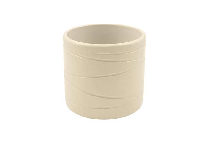 immagine e-commerce Portavaso-da-interno-ceramica-decoro-riga-diametro-cm-15-avorio