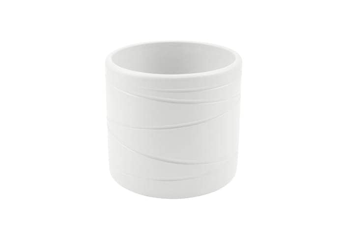 KE13-D150-BI-Portavaso-da-interno-ceramica-decoro-riga-diametro-cm-15