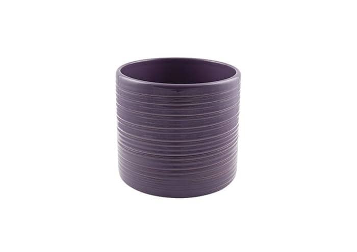 immagine e-commerce Vaso-per-orchidee-cilindrico-righe-irregolari-per-piante-vaso-12-cm-melanzana