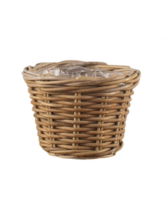 Immagine e commerce Cachepot vimini in rattan kubu diametro 25 h18 cm