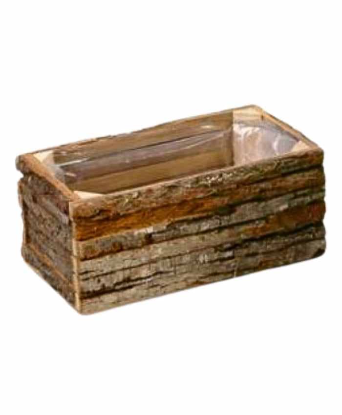 Immagine-e-commerce-Cassetta rettangolare in corteccia per 2 piante diametro 16 cm