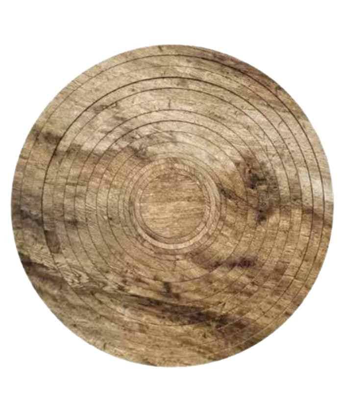 Immagine e commerce Set 15 cerchi in legno chiaro per scenografie floreali diametro 60 cm