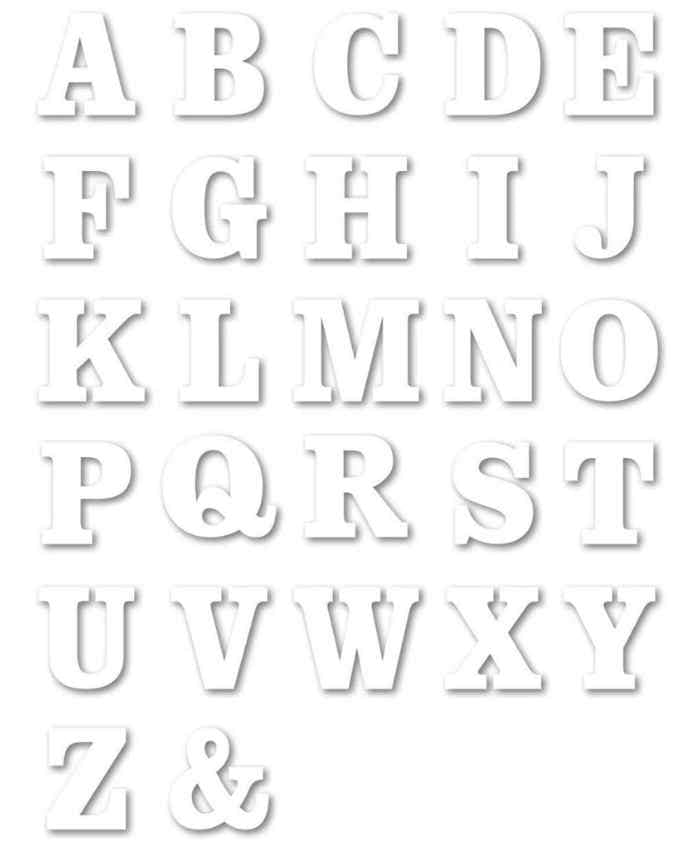 Immagine e commerce Lettere alte 40 cm in plexiglass 3mm di spessore