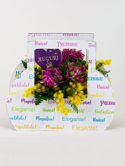 Pretty bag Flowers bag fantasia super girl
